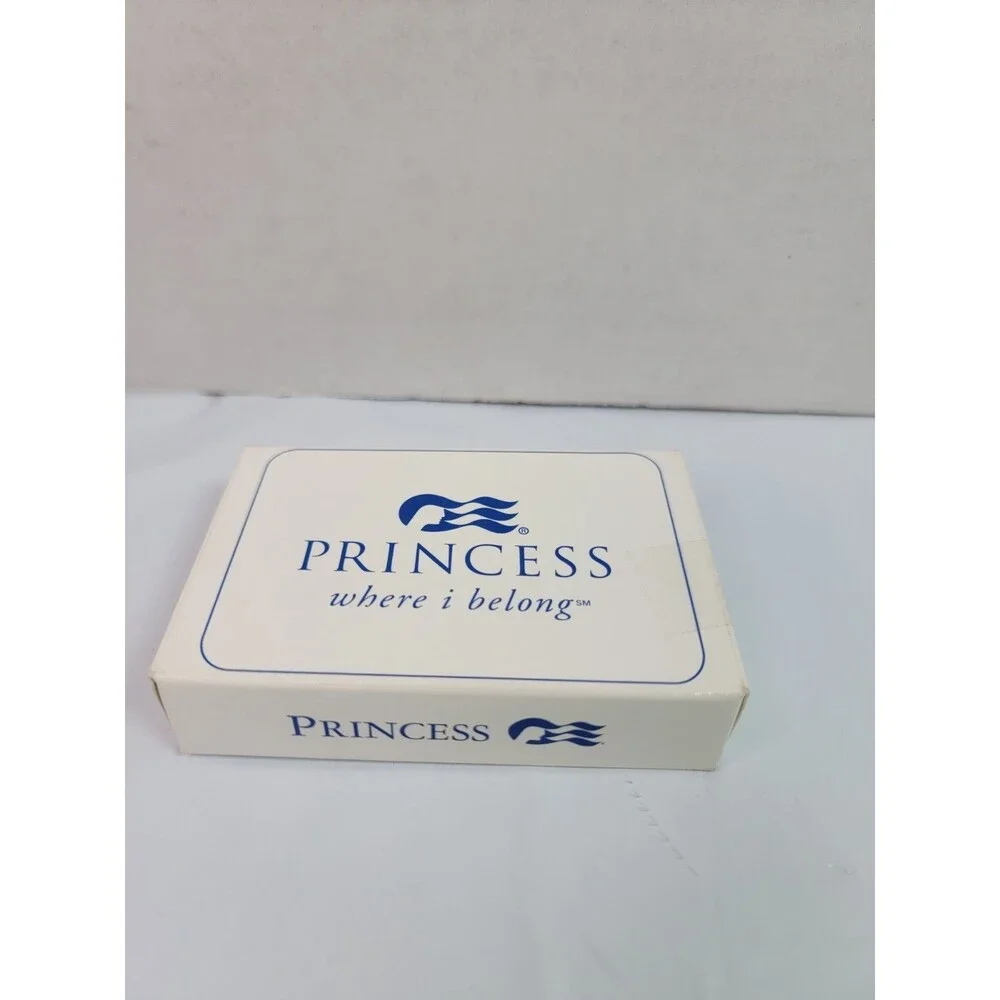 Princess Cruises Playing Cards Deck Where I Belong Blue White Cruise Ship...
